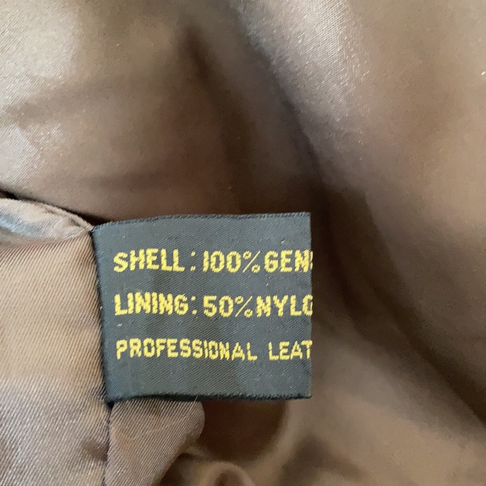 Reed Sportswear Vintage Leather Racer Jacket - Picture 13 of 14